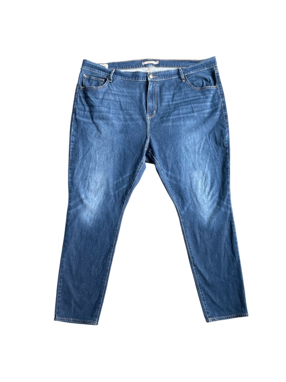 Levi’s 721 Big E High Rise Skinny Jeans Premium Denim 24W